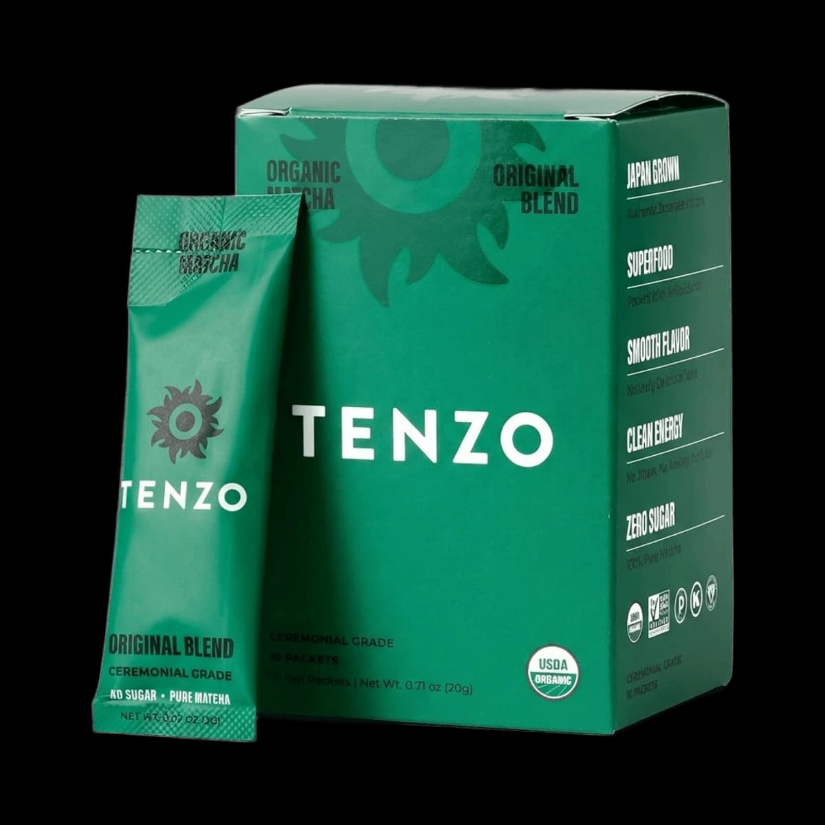 Tenzo Organic Matcha Single Serve